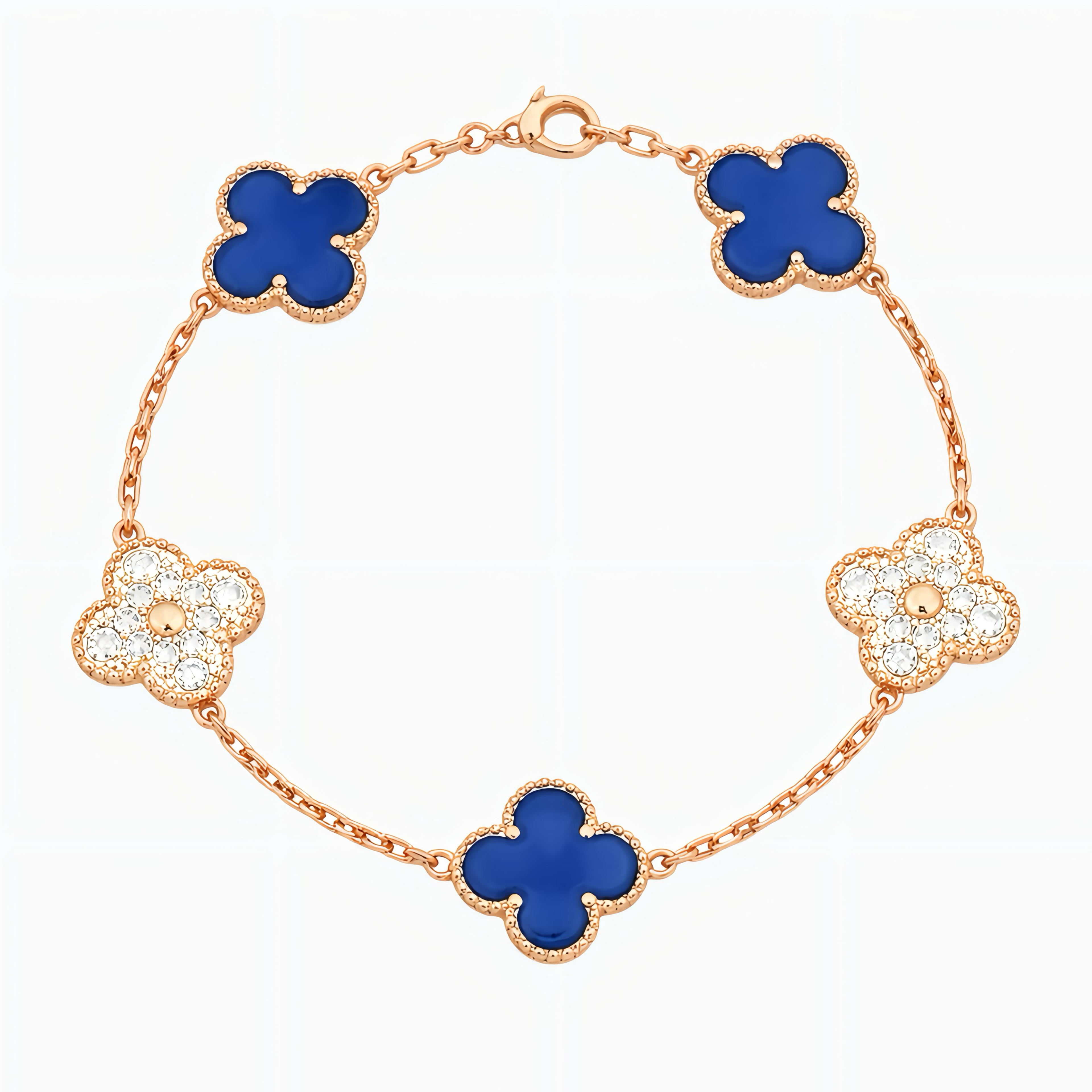 Bracelet Trèfle 5 motifs