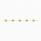 Bracelet Trèfle gravé