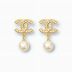 Boucles d'oreilles perle