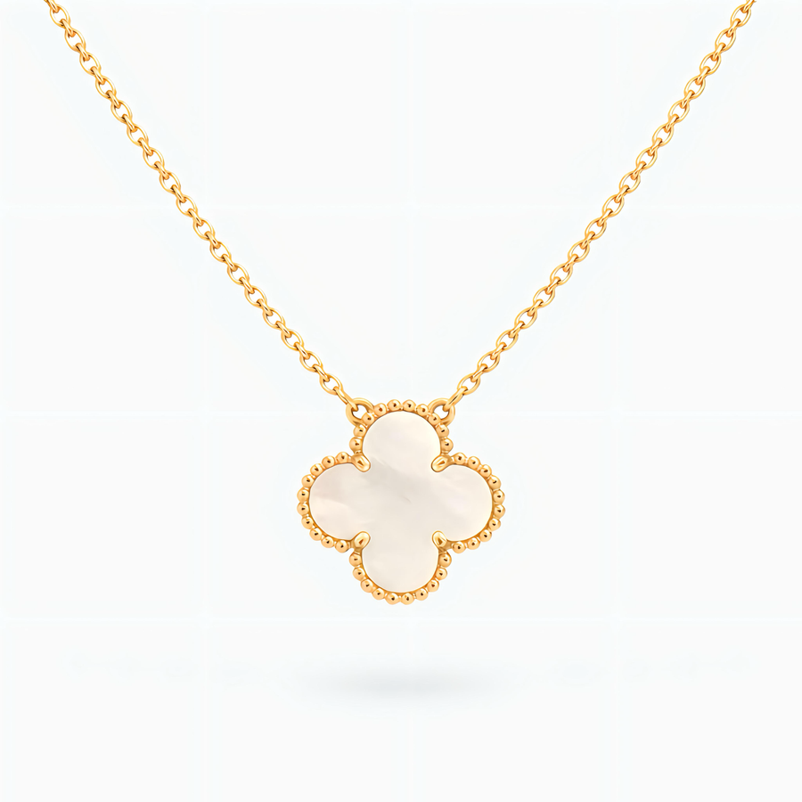 Collier Trèfle Nacre  – Or
