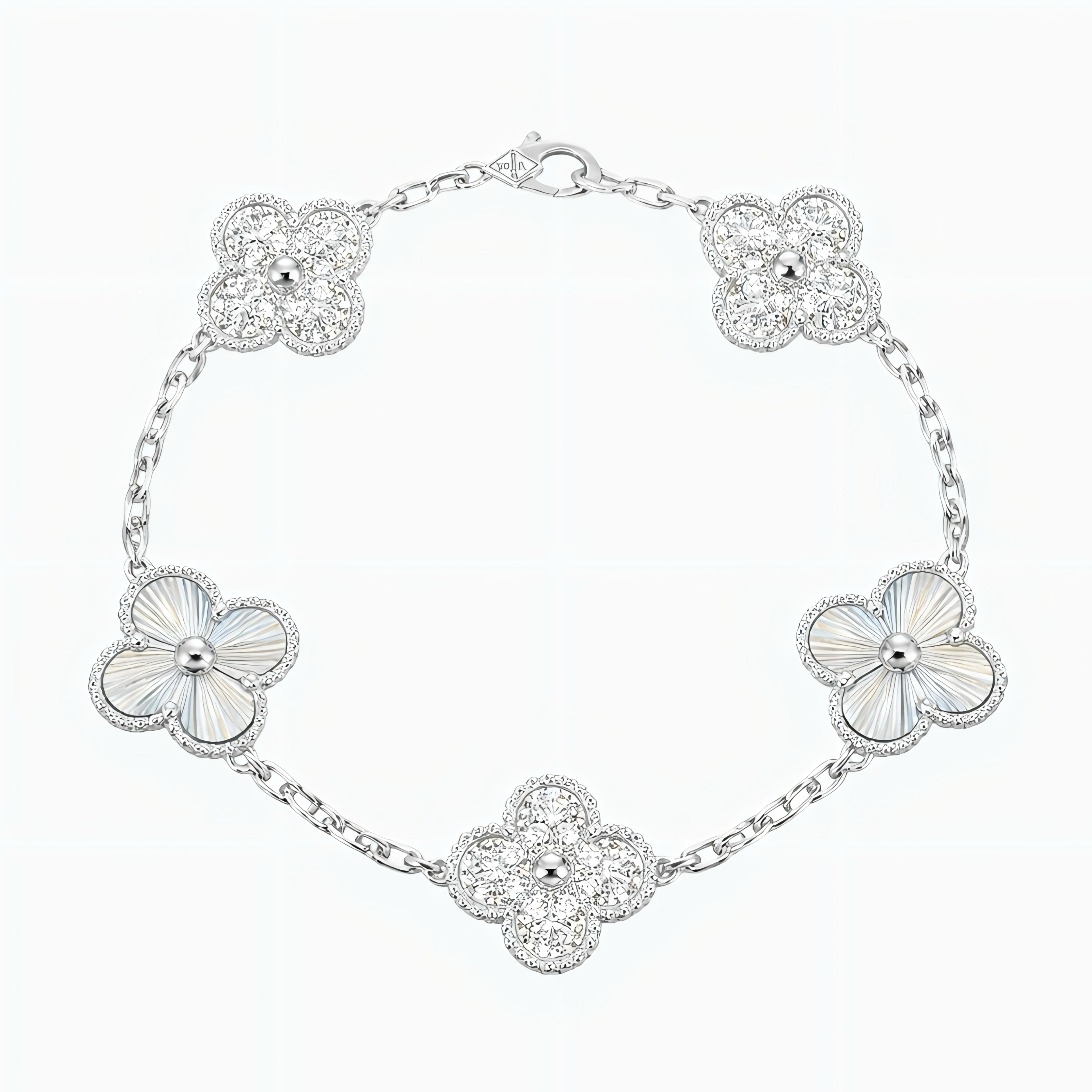 Bracelet Trèfle 5 motifs