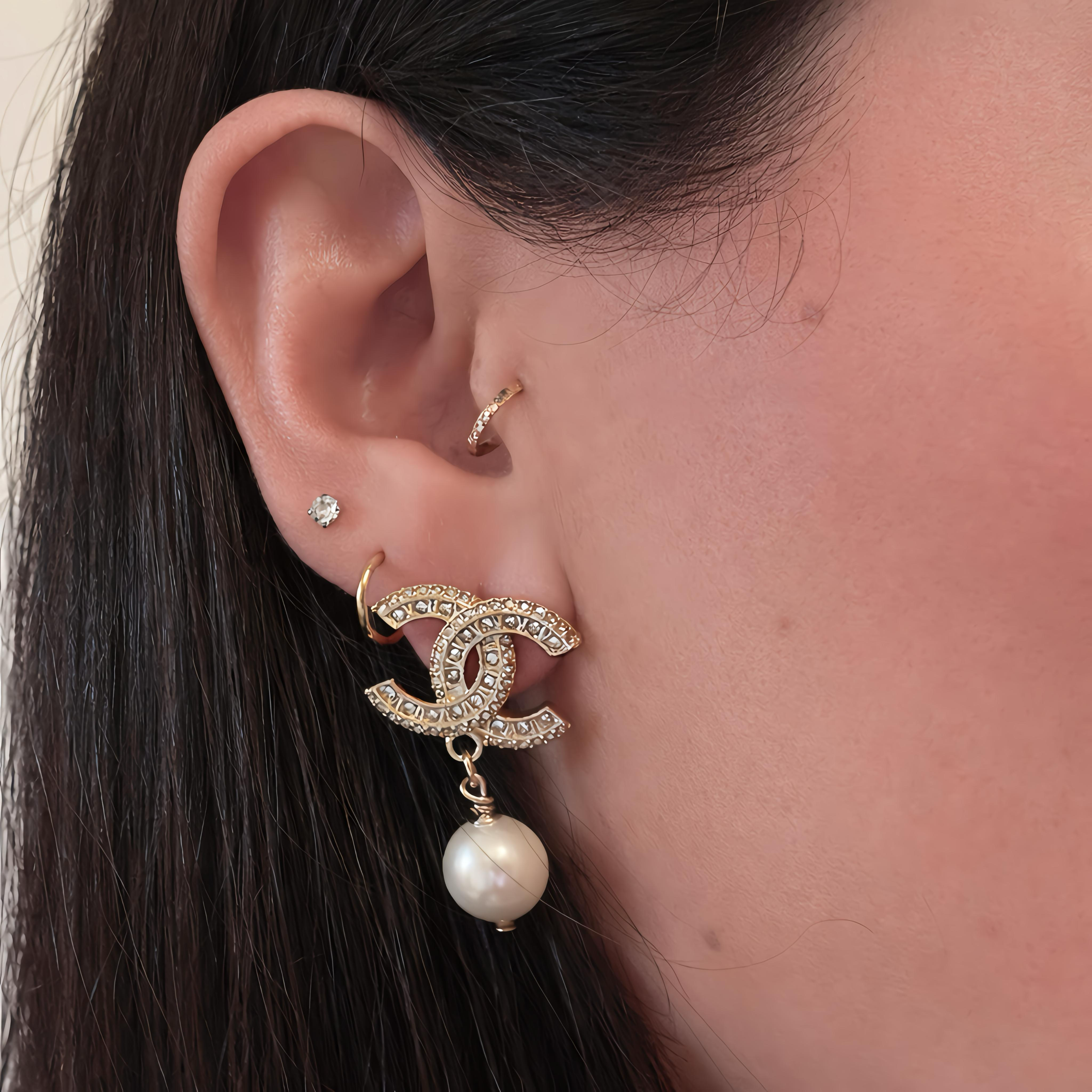 Boucles d'oreilles perle