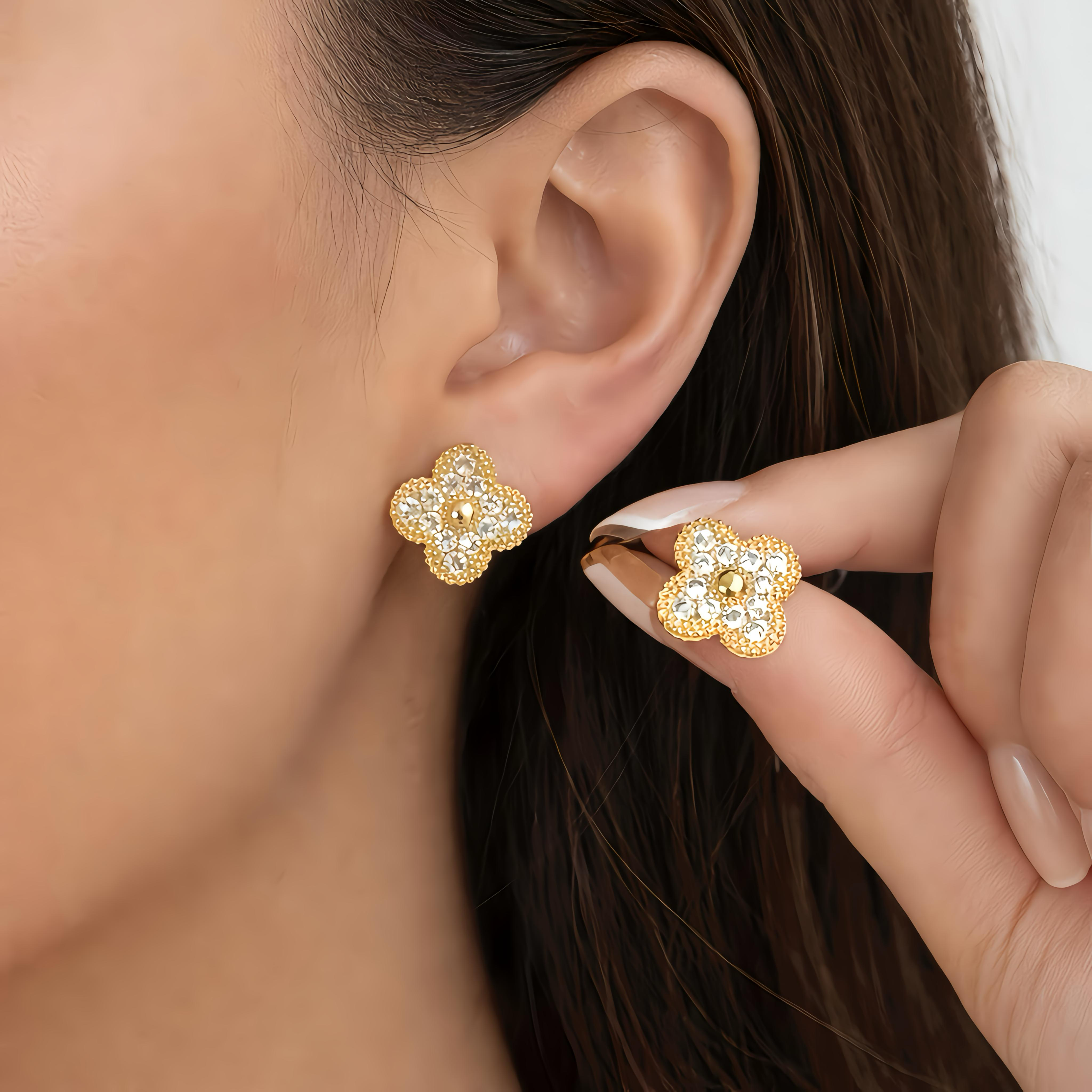 Boucles d’oreilles Flore